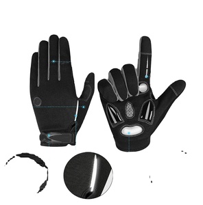 ถุงมือหนังขี่ม้าทำจากหนังสำหรับขี่จักรยานกลางแจ้งปั่นจักรยานแบบเต็มนิ้วกันลื่นสำหรับฤดูหนาว - Product Image 2