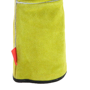 <b>Long</b> Sleeve Heat Resistant Leather <b>Gloves</b> for Welding BBQ Oven Furnace Protection <b>Gloves</b> For Sale - Product Image 6