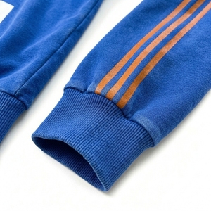 Sweat à capuche zippé premium en molleton épais délavé à l'acide avec finition vieillie vintage, 100 % coton French Terry, coupe oversize - Product Image 5
