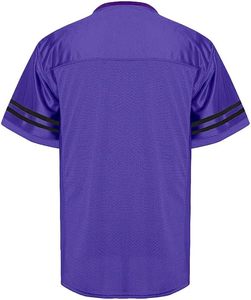 V-Neck Workout Dry-Fit Shirts Sports Casual Tops Classic Blank <b>Football</b> Jerseys for Men Unisex <b>Retro</b> Breathable Soccer Jersey - Product Image 3