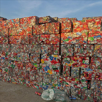 Vente en gros de ferraille d'aluminium UBC, balles de canettes en aluminium propres pour le recyclage industriel des métaux