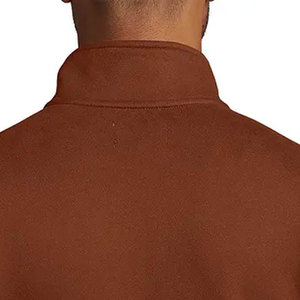 Camiseta deportiva lisa de manga larga para hombre, ajustada, con cremallera, de secado rápido, personalizada, para fitness, venta al por mayor - Product Image 5