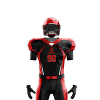 Maillot de football américain de qualité supérieure, uniforme de football américain, vêtements de sport, sublimation sur tissu sergé