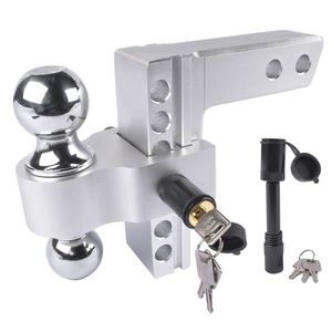 Adjustable 2-Inch Aluminum Rapid Hitch 6-Drop/Rise Trailer Hitch Mounts - Product Image 3