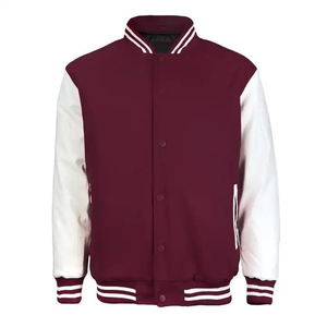 Men's <b>Jackets</b> High premium best quality Custom Logo Embroidered Designer Button Baseball Men Varsity <b>Jackets</b> for Men - Product Image 3