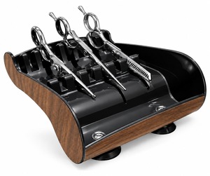 Soporte para Tijeras de Barbería, Estante de Almacenamiento de Herramientas de Peluquería, Estante de Almacenamiento de ABS para Espacio de Trabajo de Salón - Product Image 1
