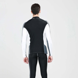 Nouvelle Collection 2026 – Maillot de Compression Homme à Motifs Patchwork, Coupe Slim, Séchage Rapide, pour Boxe - Product Image 4