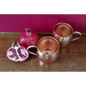 Juego de Tazas Moscow Mule de Cobre Martillado - Ecológicas, Retienen Calor/Frío, Aptas para Lavavajillas y Microondas, Regalo Ideal para Bares/Fiestas - Último Modelo - Product Image 2