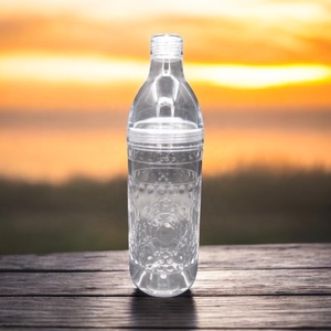 Carafe en plastique transparent 1000ml sans BPA - Product Image 2