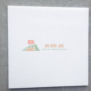 Mármol Blanco Cristalino de Lujo de Vietnam, Losa Pulida de Alta Brillo, Piedra Natural Blanca Pura para Paneles de Pared y Pisos - Product Image 1