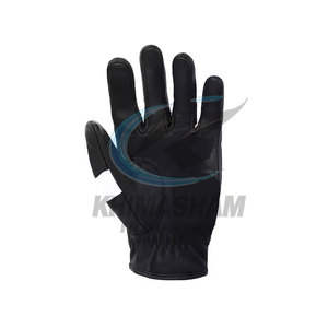 Gants de moto en cuir respirant avec mouvement flexible et adhérence antidérapante, gants de conduite élégants pour une utilisation quotidienne - Product Image 3