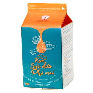 Crema No Láctea para Bebidas, la Más Vendida del Fabricante, OEM/ODM, HALAL, Crema de Coco para Postres, 500G, para Café y Té con Leche - Product Image 1