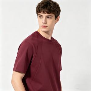 T-shirt pour homme en coton à manches courtes, délavé, style streetwear décontracté, coupe ample, doux et confortable pour tous les jours - Product Image 3