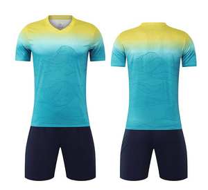 Créez votre propre uniforme de football personnalisé avec un design dégradé, incluant des maillots de sport, de baseball et de football. - Product Image 2