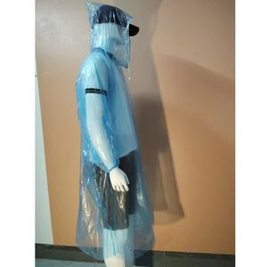 Impermeable de plástico temporal para una sola persona, embalaje personalizado, 5000 unidades, venta al por mayor, bajo MOQ, PE desechable, colorido - Product Image 2
