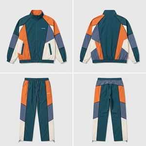 Conjunto Deportivo Transpirable Estilo Vintage de los 90 con Bloques de Color, MOQ Bajo, Directo de Fábrica - Product Image 4