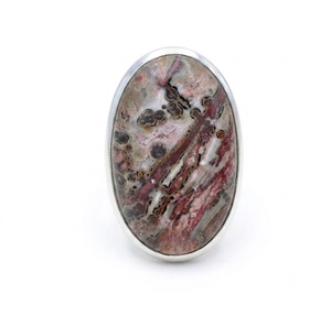Bague élégante de créateur faite à la main en argent sterling 925 avec pierre précieuse naturelle œil de perdrix certifiée IGI, style bohème chrétien, Heaven Crafts - Product Image 1