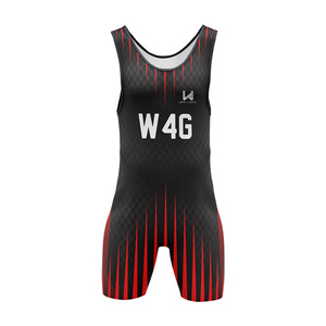 Combinaison de lutte pour homme, personnalisée, imprimée par sublimation, de haute qualité, respirante, légère, extensible, séchage rapide, durable - Product Image 4