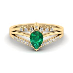 แหวนหมั้นเพชรพลอยมรกตทองคำแท้ 14K ราคาขายส่ง REYES แหวนเพชรโมอิสซาไนต์แบบคลาสสิก ได้รับการรับรองจาก GRA เครื่องประดับสั่งทำสำหรับผู้หญิง - Product Image 6