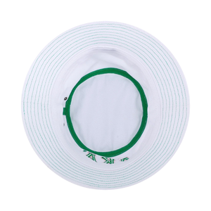 Chapeau Bob AKA Blanc Brodé Léger Unisexe Décontracté Chapeau de Plage Anti-UV en Coton Tendance - Product Image 6