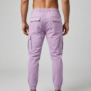 Pantalon d'hiver pour homme de bonne qualité, design personnalisé avec logo, doublure en polaire respirante, tissu polyester/coton, best-seller, prix abordable - Product Image 5