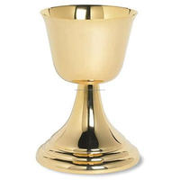 Meilleures ventes : Calice de cérémonie royal et élégant en laiton décoratif pour la célébration, verre à vin de table, en promotion