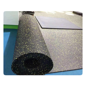 Dalles de sol de haute qualité pour salle de sport, tapis de fitness, revêtement de sol en caoutchouc, rouleau de dalles - Product Image 3