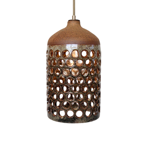 Lampe suspendue en verre givré vert géométrique créatif, design hexagonal, luminaire suspendu au plafond pour la décoration intérieure de la maison - Product Image 4