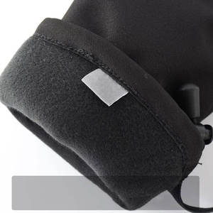 New Arrival Trendy Customizable Leather Men's Full Finger <b>Ski</b> Gloves Snowboarding Fall Winter Cold Weather Waterproof Windproof - Product Image 4