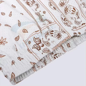 Achetez maintenant des shorts de course en mesh pour hommes, design imprimé personnalisé, respirants, pour la remise en forme, vêtements d'été, shorts OEM ODM, fournisseur en gros - Product Image 3