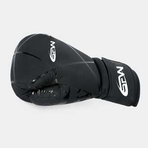 Gants de boxe professionnels 10 oz pour entraînement, MMA, Kickboxing, avec fermeture auto-agrippante, respirants, légers, personnalisables en PU - Product Image 5