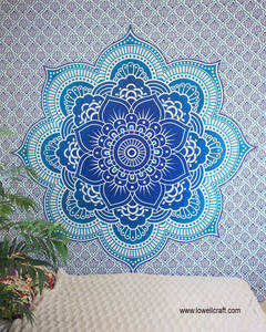 Mantel de Mesa de Algodón con Estampado 3D de Mandala Hindú, Elefante, Estilo Hippie Bohemio, Geométrico, para Eid, Lavable a Máquina - Product Image 6