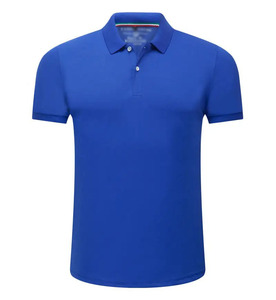 <b>Men</b>' <b>Black</b> Short Sleeve <b>Polo</b> Shirt Solid Color Cotton Pique Casual Wear Regular Fit Button Down Collar Anti-Wrinkle Knitted - Product Image 5