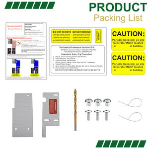 Kit de Bloqueo de Generador Apto para Interruptor Principal Vertical Square D de 150 o 200 Amperios (SD-200VL) - Product Image 5