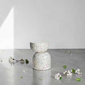 Table d'appoint de luxe en terrazzo de haute qualité, tabouret minimaliste, mobilier de jardin, meilleur choix, table basse d'intérieur et d'extérieur - Product Image 3