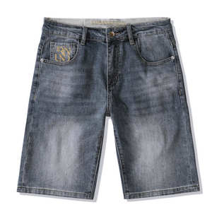 Nouveaux shorts en jean pour hommes, mode tendance, vêtements de marque personnalisés, été, 100% coton, denim - Product Image 1