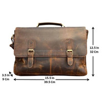 Fabricant de sacs latéraux à bandoulière en cuir véritable pleine fleur durable sacs à bandoulière sacs de messager de luxe pour hommes vente en gros sur mesure