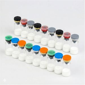 Matière première cosmétique : Peptide de cuivre bleu GHK-Cu en flacons pour poudre fixante raffermissante pour le corps, pureté 99%, livraison sécurisée, Gotas - Product Image 4