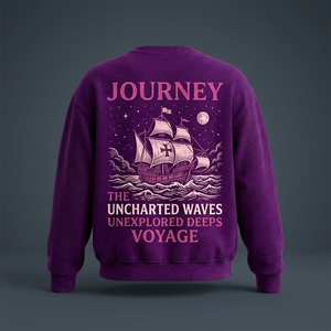 เสื้อสเวตเชิ้ตคอกลมพิมพ์ลายแผนที่มหาสมุทร Ocean Atlas สำหรับผู้ชาย สวมใส่สบาย ทรงปกติ ผลิตจากผ้าฝ้ายถัก เหมาะสำหรับฤดูใบไม้ร่วง สไตล์สตรีทแวร์ - Product Image 5