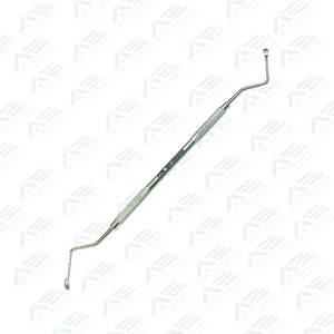 ที่ขูดกระดูกแบบสองปลายที่ขูดสเตนเลสสตีลคมเพื่อการกำจัดเนื้อเยื่อกระดูกได้อย่างแม่นยำ - Product Image 3