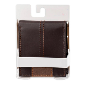Cartera Delgada de Cuero Genuino de Marca Privada, Minimalista, para Bolsillo Delantero, Venta al por Mayor de Fábrica, Diseño Clásico, Cartera de Cuero para Hombre - Product Image 4