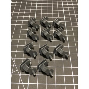 ชุดอุปกรณ์จับยึดแบบคลิปสำหรับโมเดล Mecha Hangar อุปกรณ์เสริมสำหรับจัดแสดงไดโอรามา ชั้นวางปืน ชิ้นส่วนจัดเก็บและจัดแสดง (ชุด 2 ชิ้น) - Product Image 4