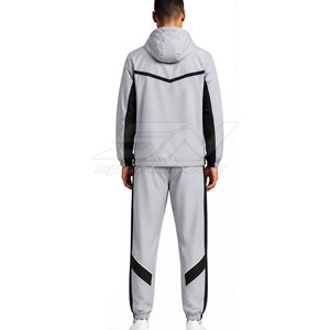 Combinaison coupe-vent réfléchissante pour hommes, respirante, imperméable, coupe-vent, parfaite pour la course nocturne, le cyclisme, la randonnée et les activités de plein air - Product Image 5