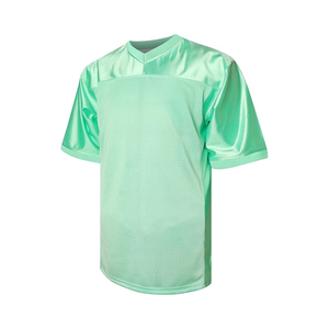 Maillot de football américain personnalisé par sublimation, respirant, antibactérien, séchage rapide, évacuation de l'humidité, imprimé, manches courtes, sport - Product Image 2