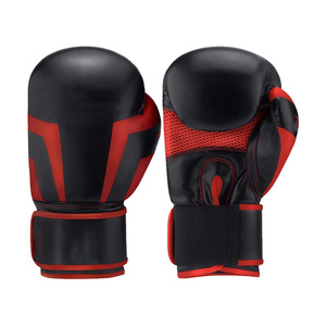 OEM Service Velcro <b>Straps</b> Closer Boxing Gloves Fight Training Durable Hand Heavy Bag And Fitness Training PU Boxing Gloves - Product Image 1