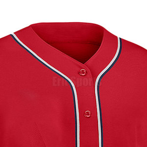 Uniforme de béisbol personalizado para hombre, ropa deportiva sublimada, uniforme de béisbol con botones para venta en línea - Product Image 6