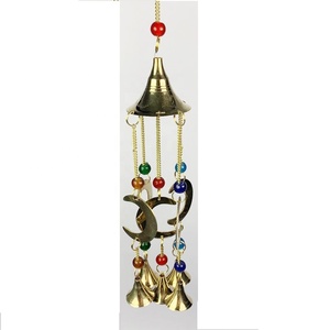 Cloches de carillon suspendues papillon en laiton cloches à vent personnalisées pour la décoration de la maison cloches suspendues à la main - Product Image 4