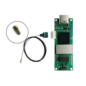 OCHFA10 2.2mm Diameter 518 Kpixel Sensor Medical Endoscope Camera Module Single Led With USB Backend Board With 2 Led