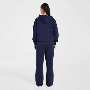 Ensemble de survêtement tendance personnalisable avec logo pour femme, en coton surdimensionné, respirant et écologique, vente en gros - Product Image 4