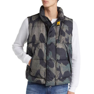 Chaleco de Lona Grueso y Cálido para Hombre, Personalizado, Corte Holgado, Sin Mangas, Reversible, Cortavientos, para Invierno - Product Image 1